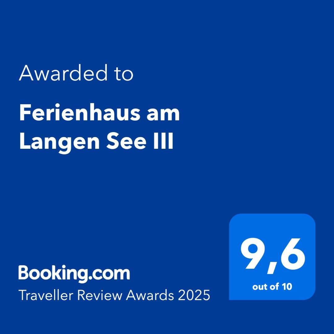 Ferienhaus Am Langen See III Heidesee Ngoại thất bức ảnh